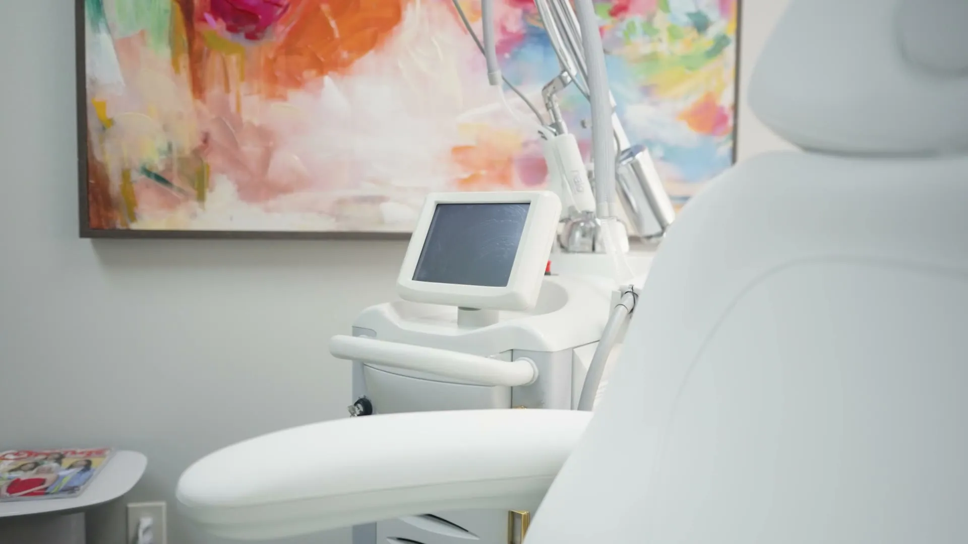 A treatment room at the Winter Park office